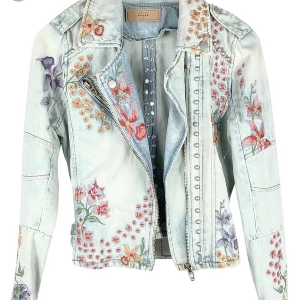 Embroidered Denim Jacket